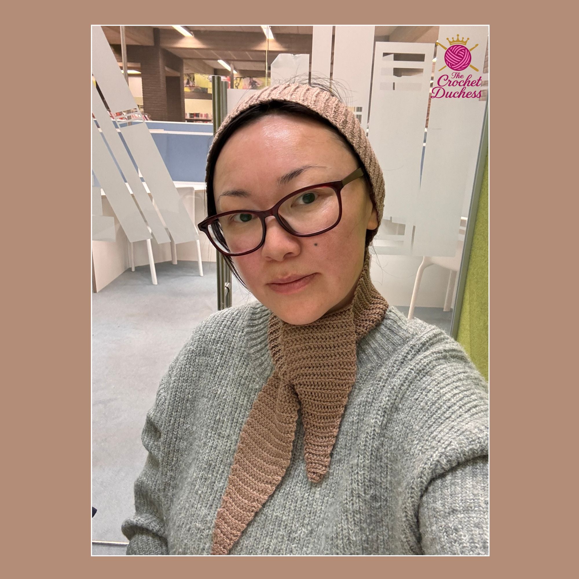 Easy Crochet Scarf Pattern, Beginner-Friendly DIY Project (PDF)