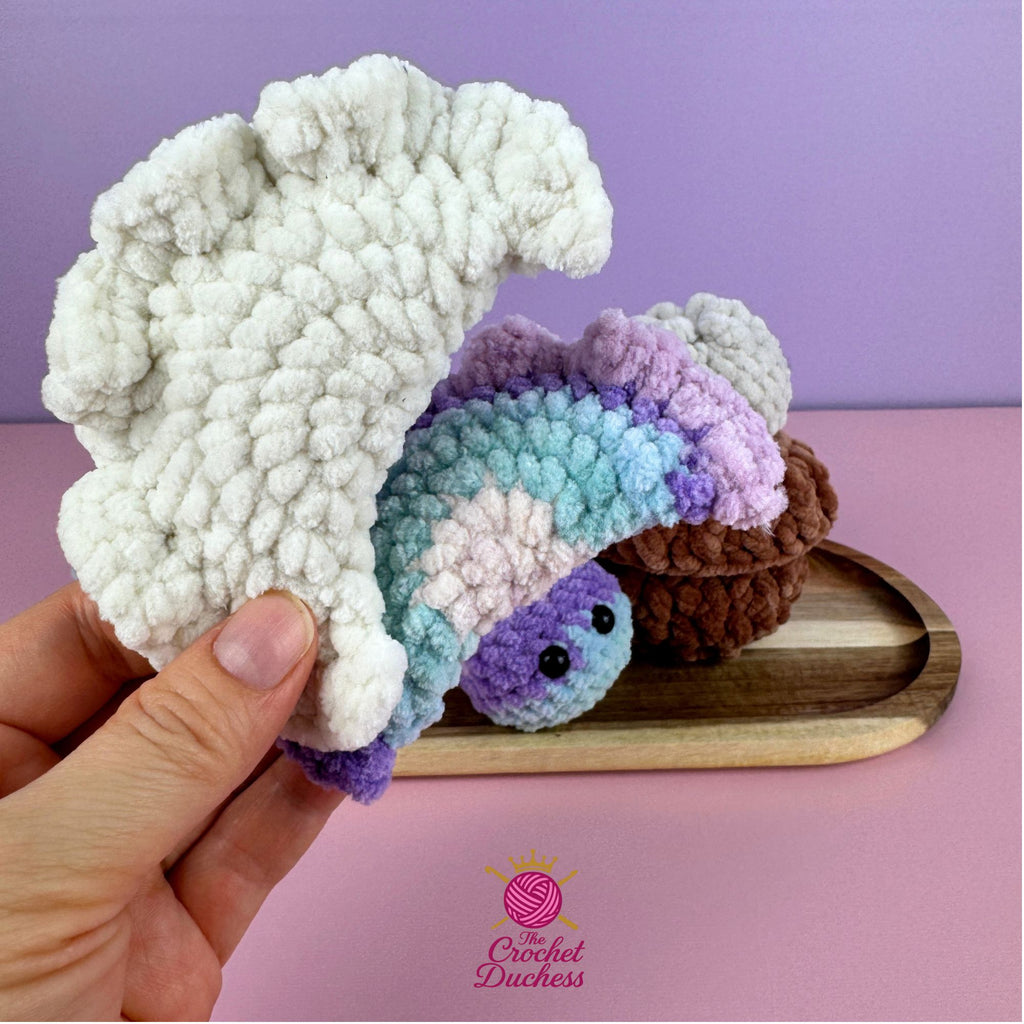 Crochet Dumpling & Bamboo Steamer Pattern – No sew Amigurumi  (PDF)
