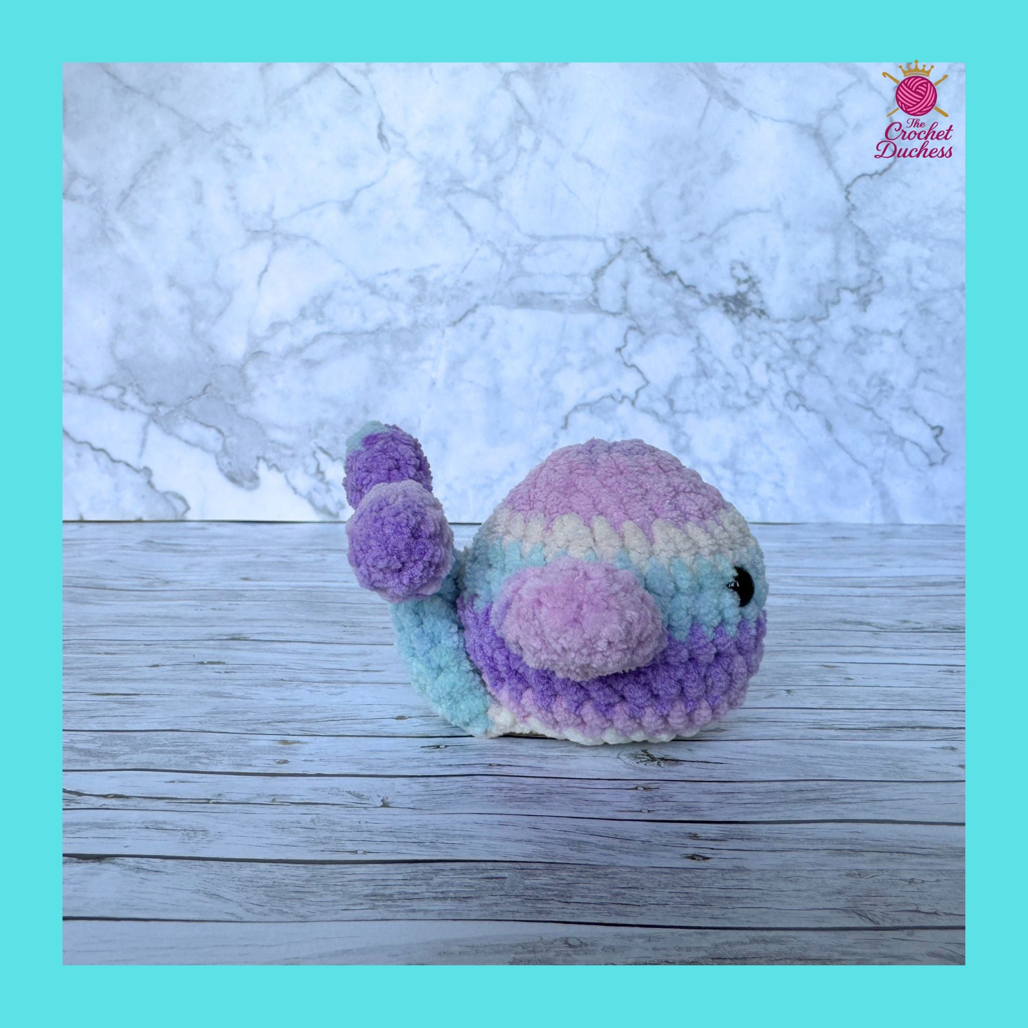 3-in-1 Narwhal Crochet Pattern | Beginner Amigurumi Plush Toy, Keychain, Bag Charm (PDF)